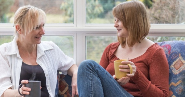 Women spending time in their conservatory 2