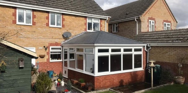 Solid Conservatory Roof intalled by Projects4Roofing, a Guardian Certified Installer