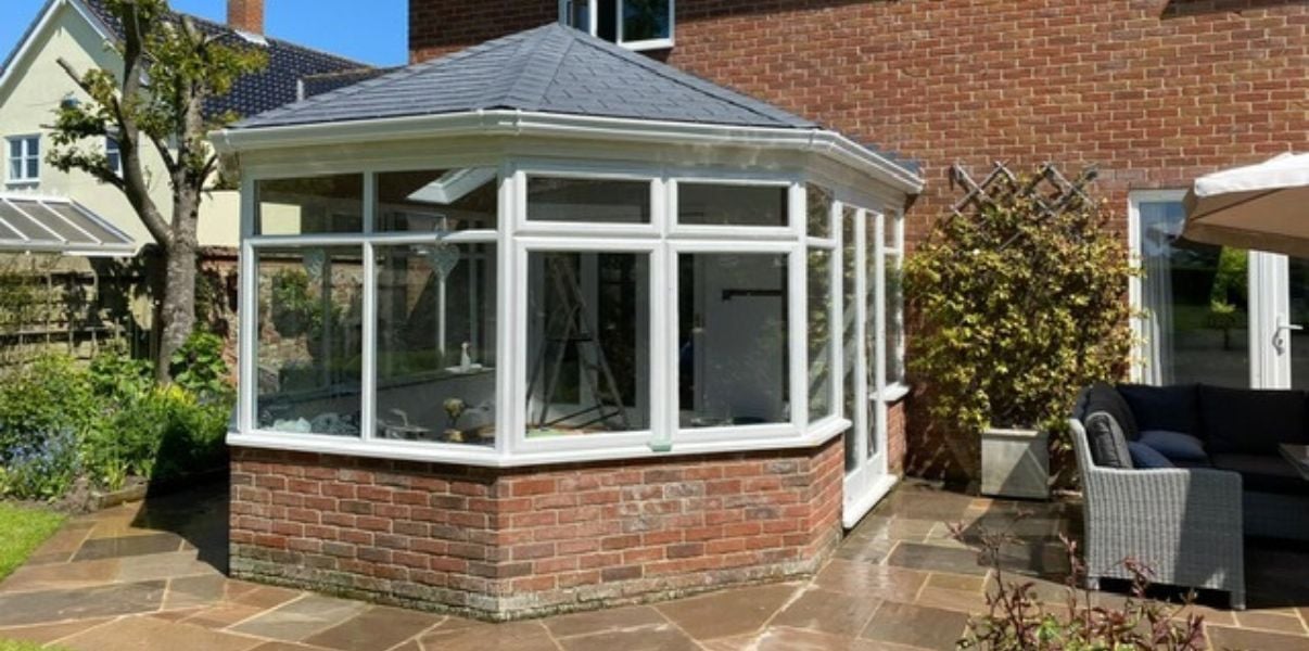 Lovely and insulated solid roof conservatory