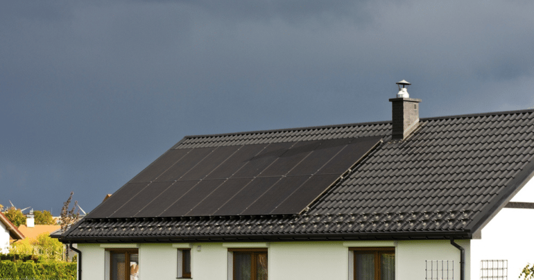 solar panel installation for shaded buildings