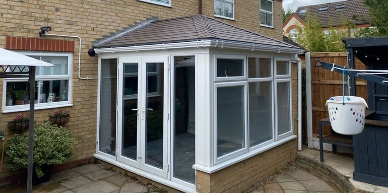 Choose a solid conservatory roof to insulate your conservatory this winter
