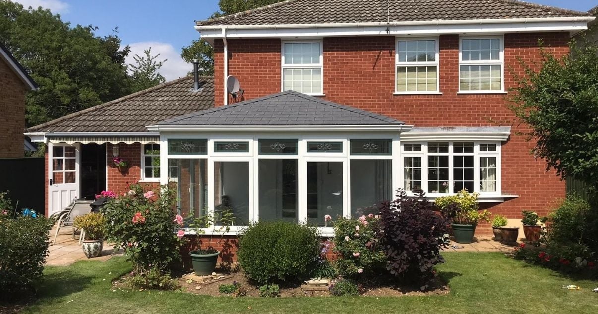 Conservatory after being transformed