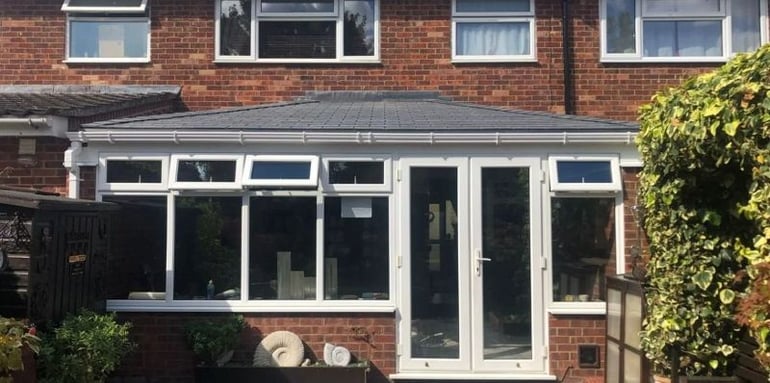 Conservatory roof replacement finished by Projects4Roofing