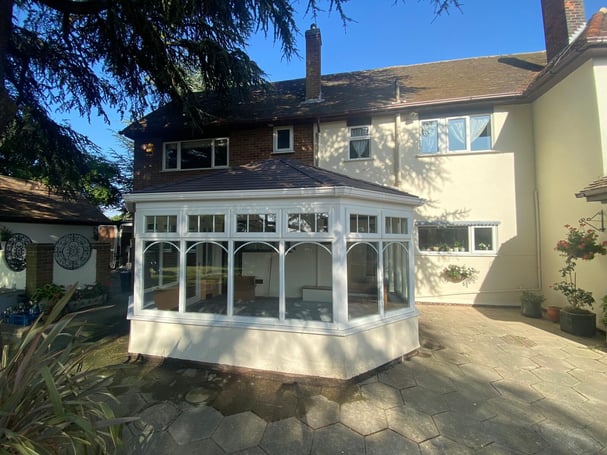 Conservatory after a Conservatoory Roof replacement in Essex