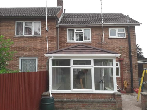 Conservatory Roof Conversion with a Guardian Warm Roof for Mr & Mrs Harris of Newmarket, Suffolk