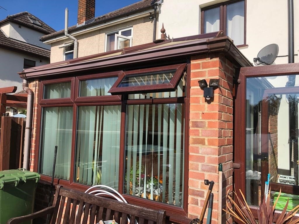 Conservatory in Cambridge before a Solid Conservatory Roof Transformation