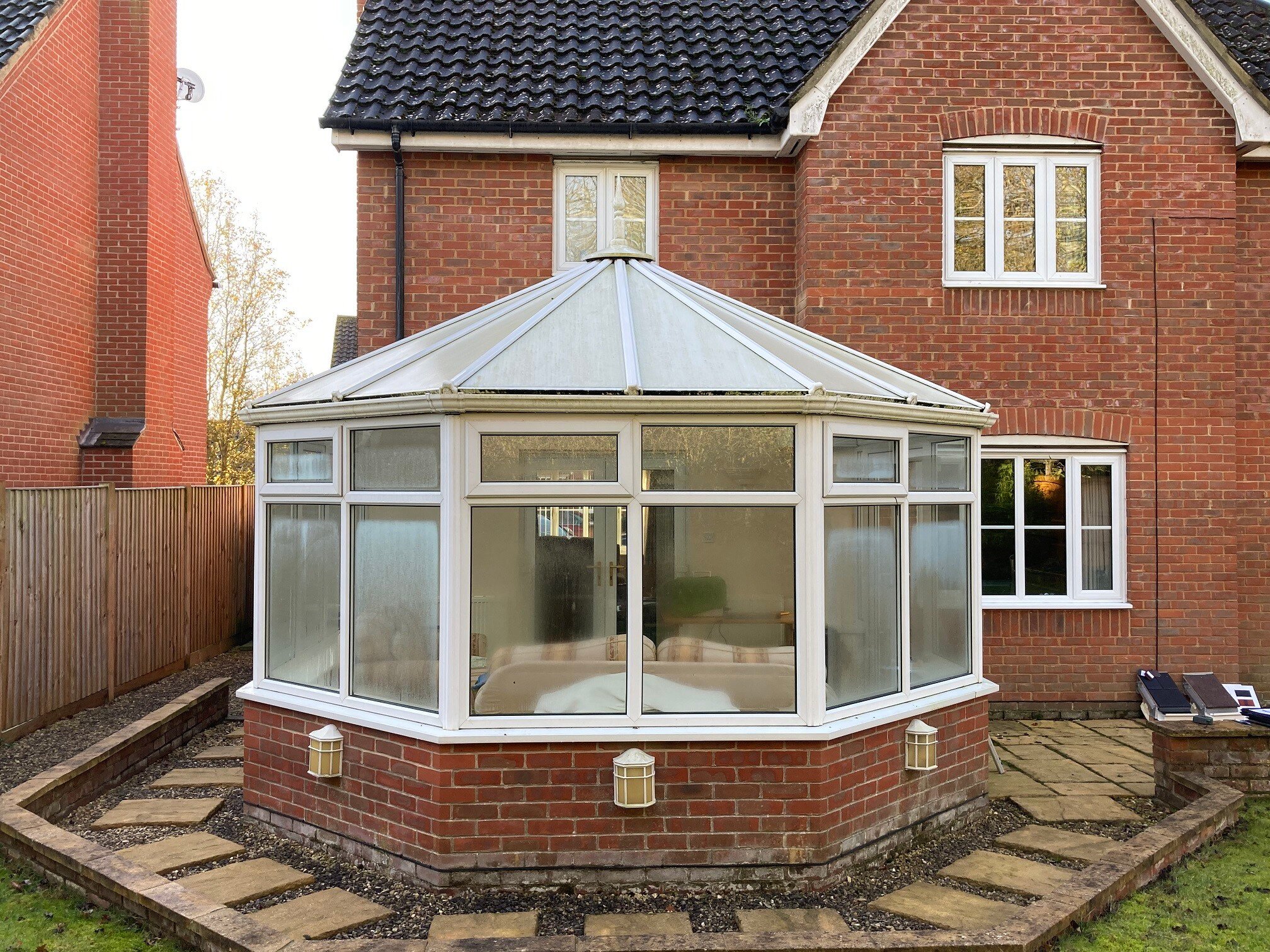 Conservatory in Norfolk before a Conservatory Roof Conversion