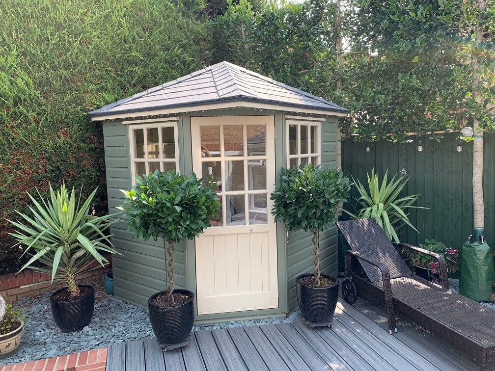 Summer House in Cambridgeshire after a Conservatory Roof Conversion