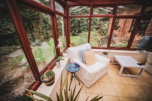 Fresh Conservatory that keeps the cool air in during the summer