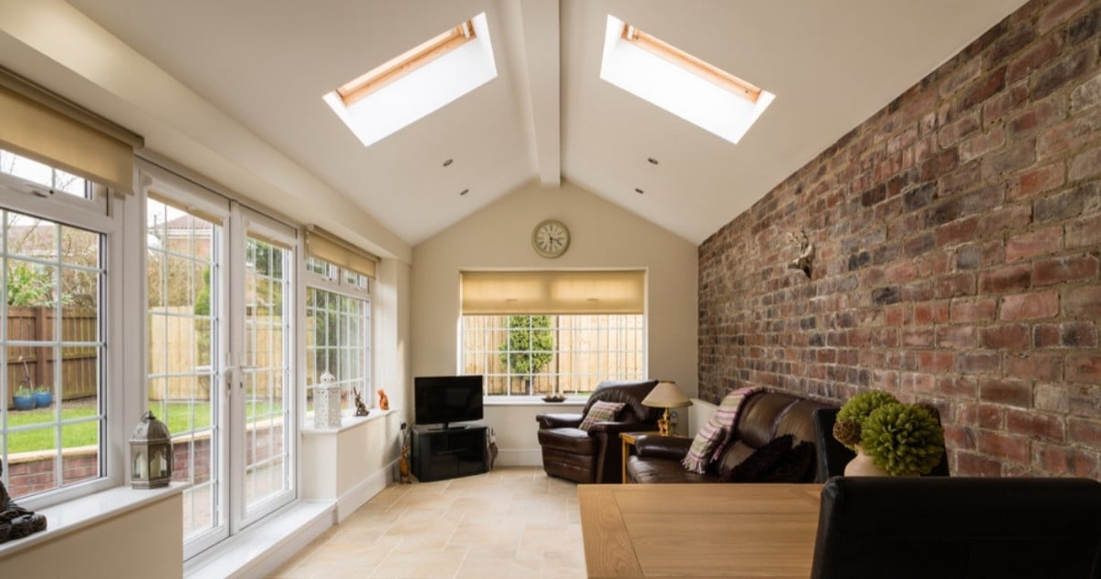 Inside a conservatory after having a conservatory transformation
