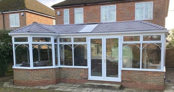 solstice skylight conservatory upgrade from the outside of a converted conservatory