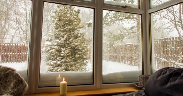 Conservatory insulation prevents the cold weather from going in 