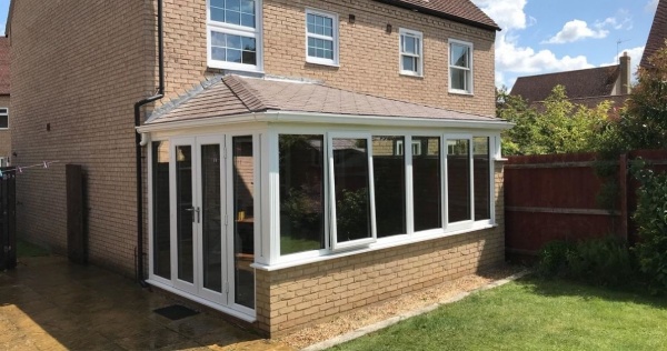 successful guardian warm roof installation provides great conservatory insulation