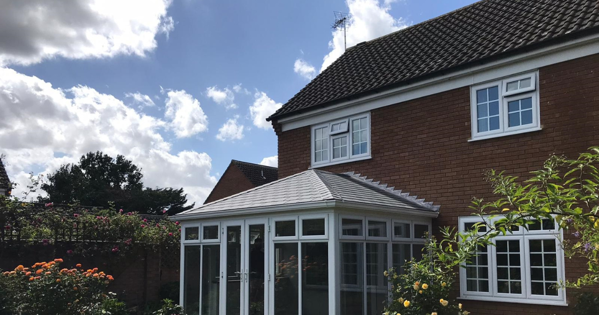 Can lightweight roof tiles be used in a conservatory roof conversion?