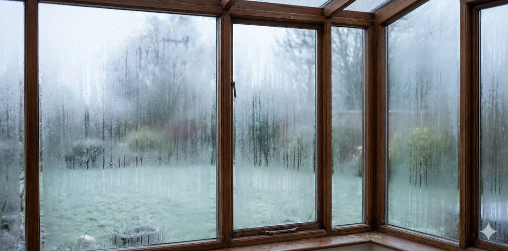 condensation in the conservatory